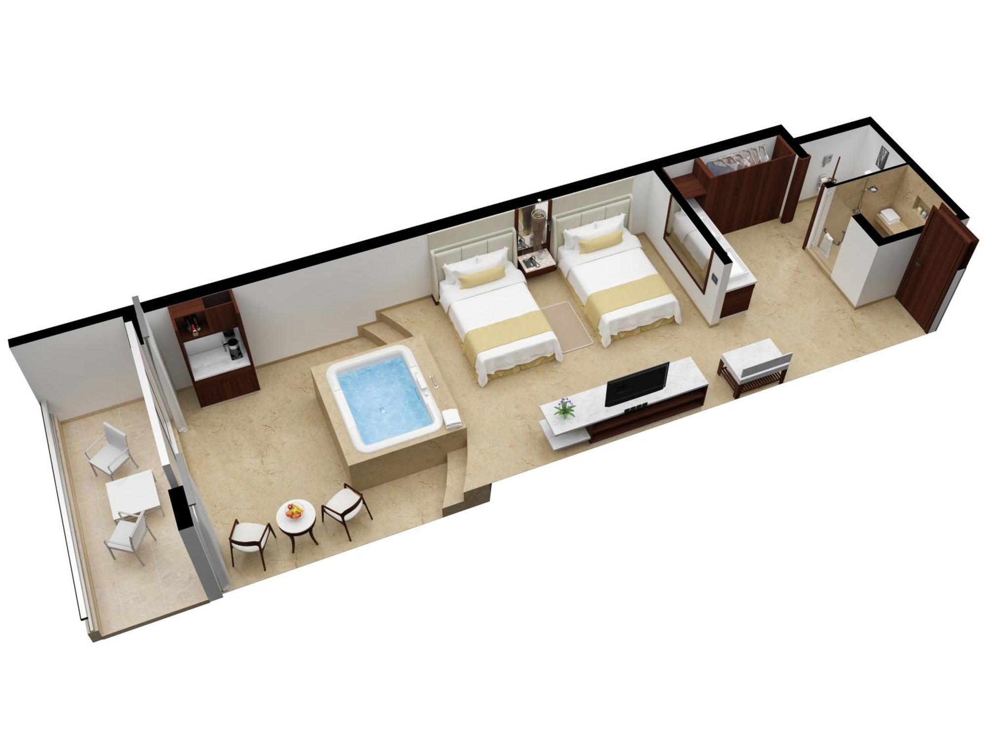 Sun Palace (Adults Only) Cancun Phòng bức ảnh